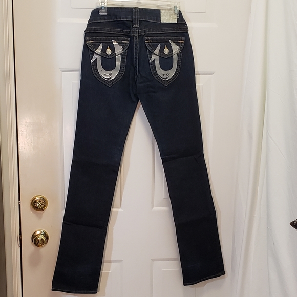 True Religion Straight Leg Jeans - Picture 3 of 7